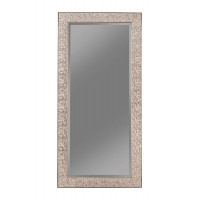 Coaster Furniture 901997 Rectangular Floor Mirror Silver Sparkle